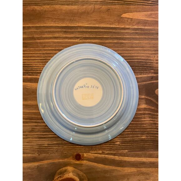 Nathalie Lété “Bonsoir” Ceramic Plate 10.5” French Portrait Design - Picture 3 of 4